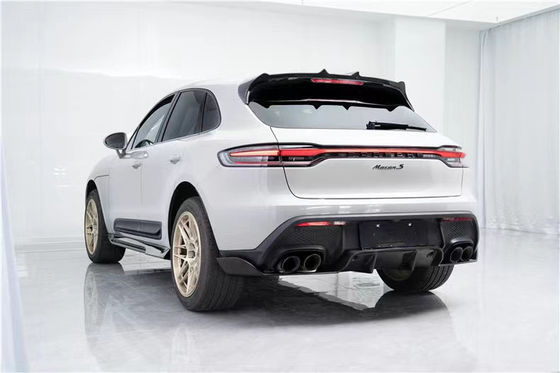 Mancan Porsche Body Kit Disesuaikan Warna Front Lip Diffuser 2022+