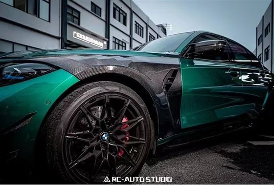 Untuk BMW M3 M4 G80 G82 Carbon Fiber Fender M3 M4 G80 G82 Upgrade AE-style Carbon Fiber Fender Ringan
