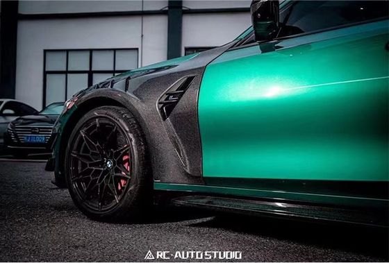 Untuk BMW M3 M4 G80 G82 Carbon Fiber Fender M3 M4 G80 G82 Upgrade AE-style Carbon Fiber Fender Ringan