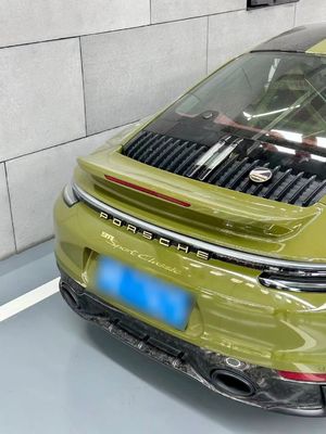 2020 911 Porsche Body Kit ART Gaya Karbon Serat Spoiler Wing