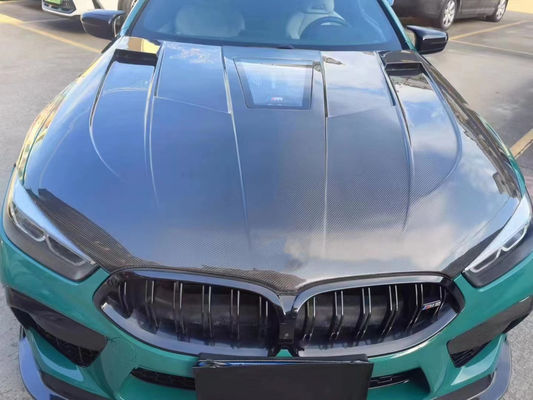 Untuk BMW Seri 8 M8 Carbon Fiber Hood G14 G15 G16 M8 Carbon Fiber Hood Body Kit