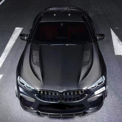 Untuk BMW Seri 8 M8 Carbon Fiber Hood G14 G15 G16 M8 Carbon Fiber Hood Body Kit