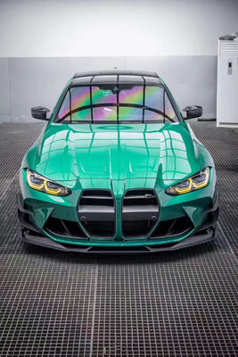 Untuk BMW G80 G82 M3 M4 Carbon Fiber Body Kit G80 G82 M3 M4 Upgraded AE Style Front Lip Diffuser Spoiler Side Skirt Body Kit