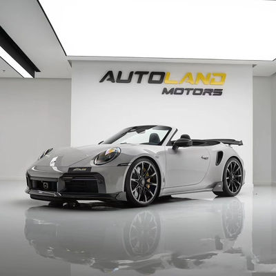 Perbaikan Porsche 992 Body Kit BS Style Turbo Widebody Diffuser Spoiler Serat Karbon Kering