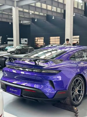Taycan Porsche Body Kit Taycan Wch Style Carbon Fiber Spoiler Wing