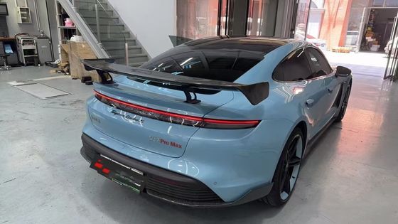 Taycan Porsche Body Kit Taycan Wch Style Carbon Fiber Spoiler Wing