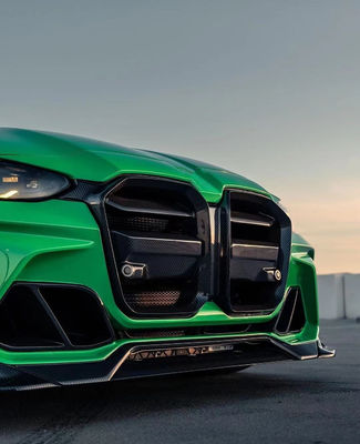 Untuk BMW M3 M4 Carbon Fiber Body Kit G80 G82M3 M4 Pembaruan VORS Style Carbon Fiber Front Bumper