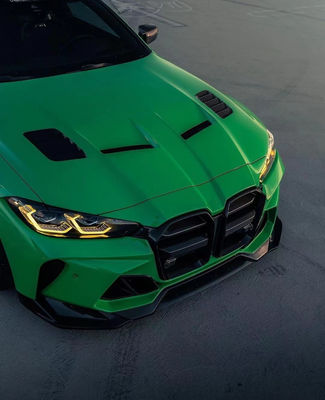 Untuk BMW M3 M4 Carbon Fiber Body Kit G80 G82M3 M4 Pembaruan VORS Style Carbon Fiber Front Bumper
