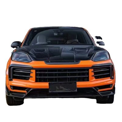 Porsche Cayenne Widebody Body Kit MSY Style Front Lip Diffuser Spoiler Body Kit Porsche