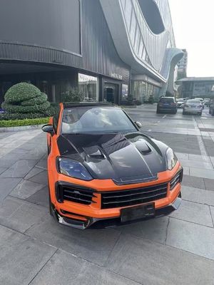 Porsche Cayenne Widebody Body Kit MSY Style Front Lip Diffuser Spoiler Body Kit Porsche