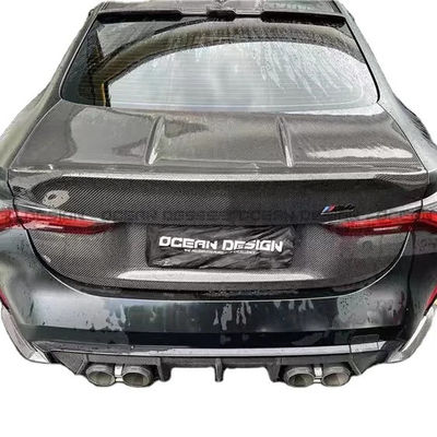 Untuk BMW G87 M2 Carbon Fiber Rear Trunk Cover G87 M2 Upgraded CSL-style Carbon Fiber Rear Cover dan Trunk Cover Hood