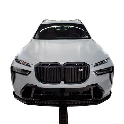 Untuk BMW X7 Carbon Fiber Body Kit X7 Carbon Fiber Front Lip Diffuser Spoiler Hood Side Skirt Wide Body Kit