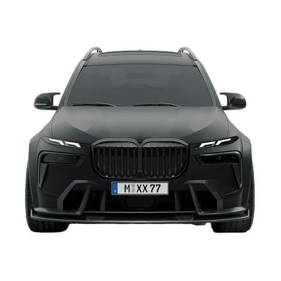 Untuk BMW X7 Carbon Fiber Body Kit X7 Carbon Fiber Front Lip Diffuser Spoiler Hood Side Skirt Wide Body Kit