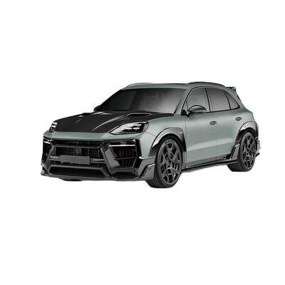 2018 - 2024 Porsche Cayenne Body Kit TH Style Diffuser Spoiler Hood Car Wheel Arch