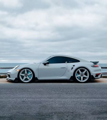 992 Porsche Body Kit 2019 - 2020 1016 Style Carbon Fiber Body Kit Diffuser Spoiler