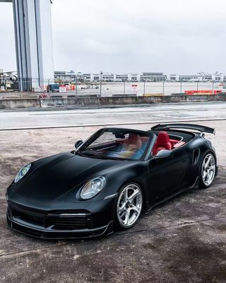 992 Porsche Body Kit 2019 - 2020 1016 Style Carbon Fiber Body Kit Diffuser Spoiler