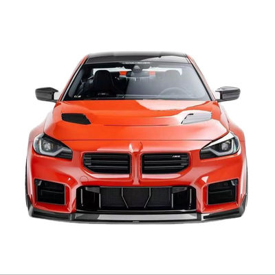 Untuk BMW M2 Karbon Fiber Body Kit M2 Upgraded Vors-style Karbon Fiber Front Lip Diffuser Spoiler Hood Side Skirt