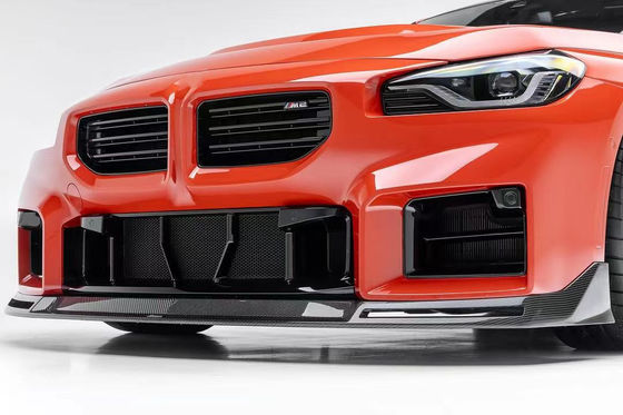 Untuk BMW M2 Karbon Fiber Body Kit M2 Upgraded Vors-style Karbon Fiber Front Lip Diffuser Spoiler Hood Side Skirt