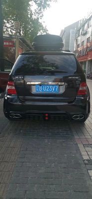 WALD Style Wide Bodyki untuk Mercedes W164 ML300 ML350 ML400 ML500 ML63 Body Kit Bagian depan dan belakang Bumper Side Skirt
