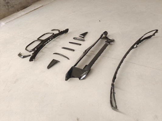 Untuk BMW X7 Carbon Fiber Body Kit X7 OEM Style Carbon Fiber Front Lip Diffuser Kit Body Shade Besar