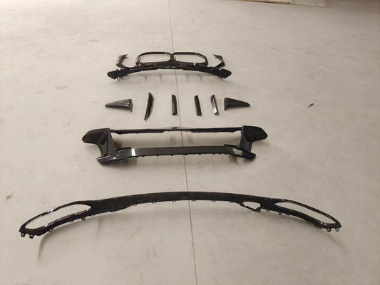 Untuk BMW X7 Carbon Fiber Body Kit X7 OEM Style Carbon Fiber Front Lip Diffuser Kit Body Shade Besar