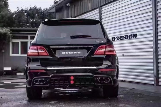 WALD Style Body Kit untuk Mercedes W166 ML350 ML400 ML63 Body Kit Bagian depan dan belakang Bumper Wide Bodyki