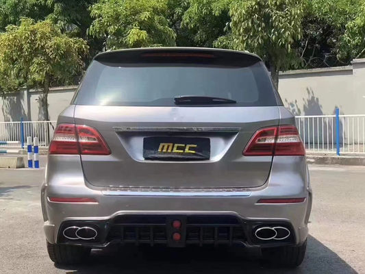 WALD Style Body Kit untuk Mercedes W166 ML350 ML400 ML63 Body Kit Bagian depan dan belakang Bumper Wide Bodyki