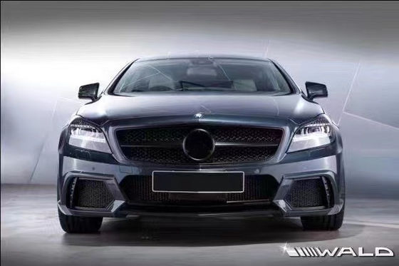 WALD Style Body Kit untuk Mercedes W218 CLS300 CLS350 CLS500 Body Kit Bagian depan dan belakang Bumper Side Skirt