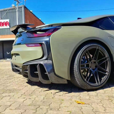 Untuk BMW I8 Carbon Fiber Body Kit I8 Carbon Fiber Front Lip Diffuser Spoiler Side Skirt