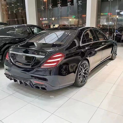 Brass Tyle Front Shovel Rear Diffuser untuk Mercedes-Benz W222 AMG S63 S65 S63 S65 Carbon Fiber Body Kit