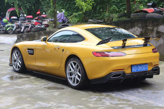 Untuk Mercedes AMG GT Carbon Fiber Body Kit AMG GT Carbon Fiber Front Lip Diffuser Spoiler