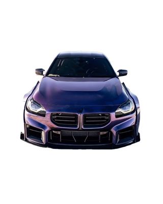 G87 M2 BMW Body Kit AZ Style Wheel Arch Kit Bagian Depan Lip Diffuser Spoiler