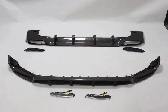 Serat Karbon Berkualitas Tinggi W464 G500 G63 Body Kit W464 Upgrade Topcar Style Bagian Depan Sekop Bagian Belakang Lip Spoiler