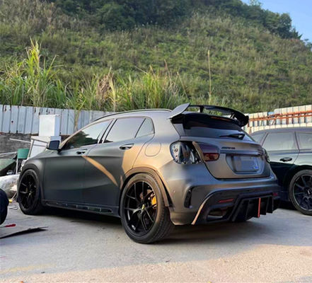 Hot Sale Gla45 Gla260 X156 Fiber Karbon Body Kit Gla45 Fiber Karbon Belakang Diffuser 2014-2019