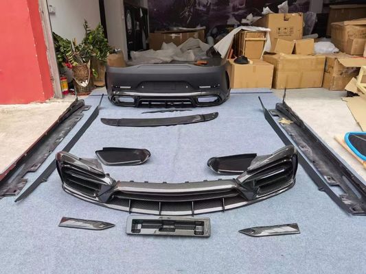 Untuk Mercedes AMG GT50 53 63 Carbon Fiber Body Kit AMG GT50 53 63 Upgraded Top Style Carbon Fiber Front Lip Diffuser Spoiler