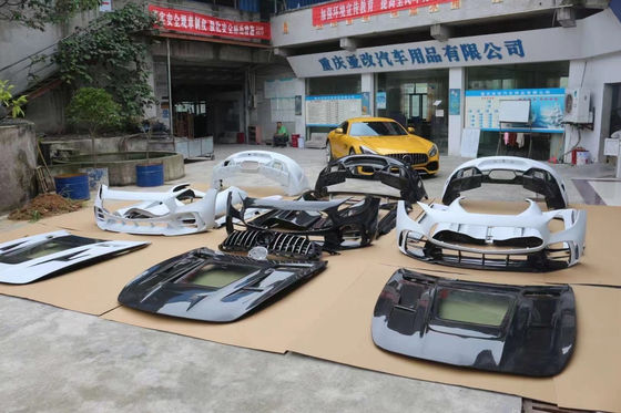 Auto Parts for Mercedes-Benz AMG GT GTC GTS Body Kit AMG GT GTC GTS Upgraded GTR-style Front dan Rear Bumper Spoiler Body Kit