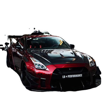 Hot 2022 Products GTR R35wide Bodyki Body Kit untuk Nissan GTR R35 Bagian Depan dan Belakang Bumper Spoiler