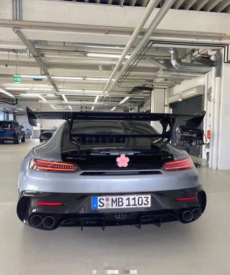 Auto Parts for Mercedes AMG GT GTC GTS Body Kit AMG GT Upgraded Black Series Style Bagian depan dan belakang Bumper Spoiler Hood Body Kit