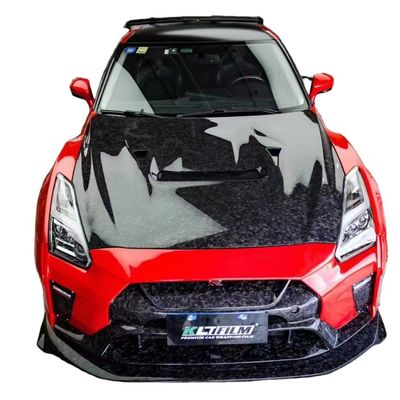 Untuk Nissan GTR Body Kit GTR R35 Meningkatkan VARIS-gaya Carbon Fiber Depan dan Belakang Bumper Spoiler Body Kit
