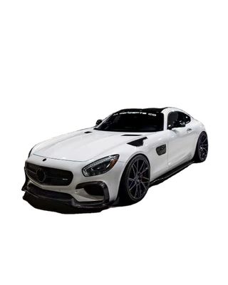 Untuk Mercedes AMG GT Carbon Fiber Body Kit AMG GT Carbon Fiber Front Lip Diffuser Spoiler