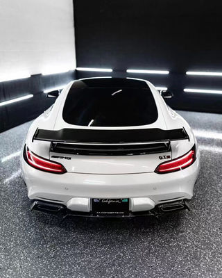 Untuk Mercedes AMG GT Carbon Fiber Body Kit AMG GT Carbon Fiber Front Lip Diffuser Spoiler
