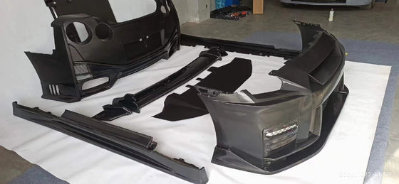 200MM Nissan Gtr Body Kit 2008 - 2020 Nissan Front Bumper Bumper Cover Mesin Spoiler