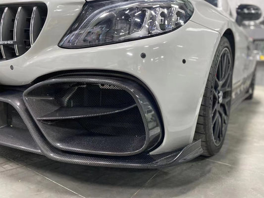 Produk Baru untuk Mercedes W205 AMG C63 Coupe Body Kit C63 Coupe Upgraded IMP Style Front Bumper