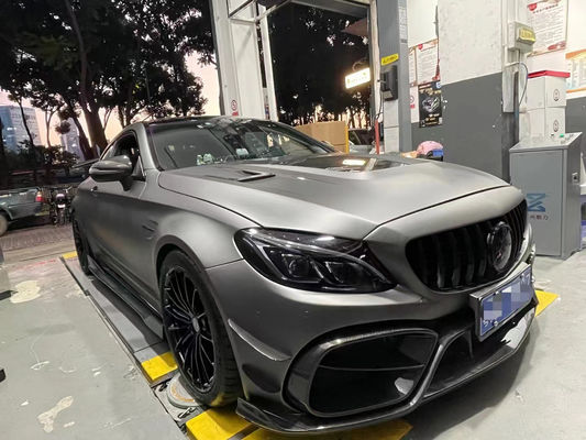 Produk Baru untuk Mercedes W205 AMG C63 Coupe Body Kit C63 Coupe Upgraded IMP Style Front Bumper