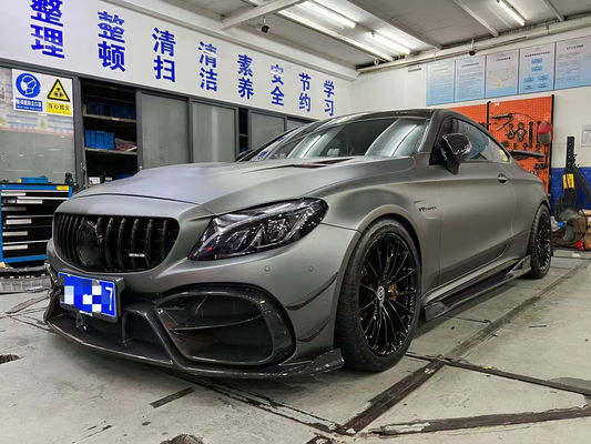 Produk Baru untuk Mercedes W205 AMG C63 Coupe Body Kit C63 Coupe Upgraded IMP Style Front Bumper