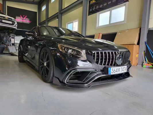 Produk Baru Fiber Karbon Body Kit untuk Mercedes-benz S63 Coupe S63 Coupe Diperbarui Dengan Gaya Bras
