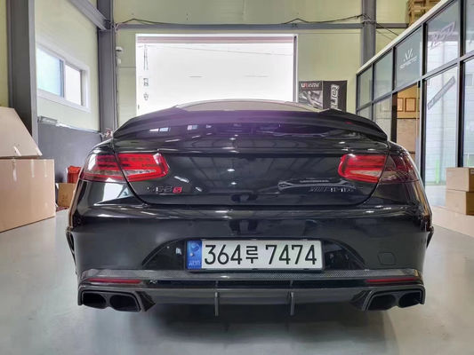 Produk Baru Fiber Karbon Body Kit untuk Mercedes-benz S63 Coupe S63 Coupe Diperbarui Dengan Gaya Bras