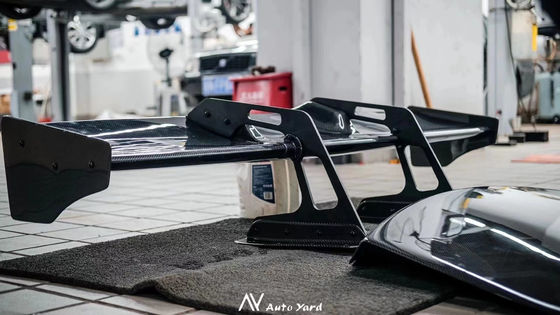 Silver GTR Nissan Body Kit LB Style Spoiler Car Duck Tail Fins Body Kit Spoiler