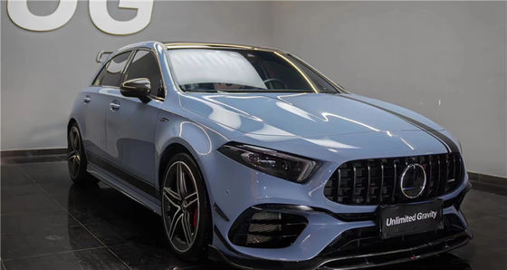 Produk Baru Kit Karoseri Serat Karbon untuk Mercedes CLA45S W177 CLA45S W177 Serat Karbon Bagian Depan Sekop Diffuser Spoiler