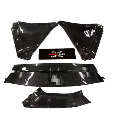 2007- 150mm Nissan Body Kit GTR R35 Karbon Fiber Engine Shield Baterai Penjaga Antifreeze